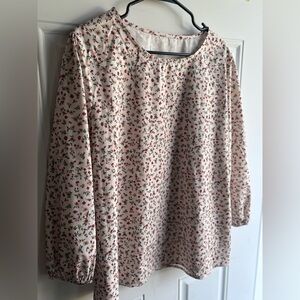 Floral Print Women's Top